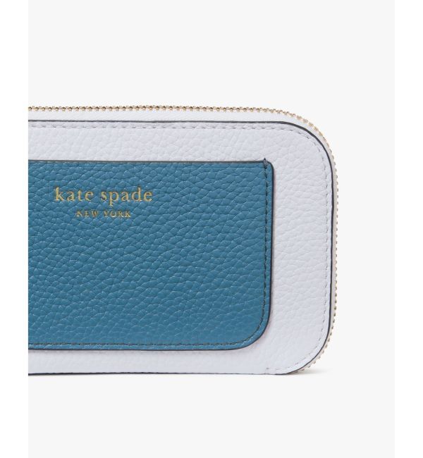 kate spade new york「アヴァ カラーブロックド コイン カード ケース リスレット」|チャーム・キーホルダー|