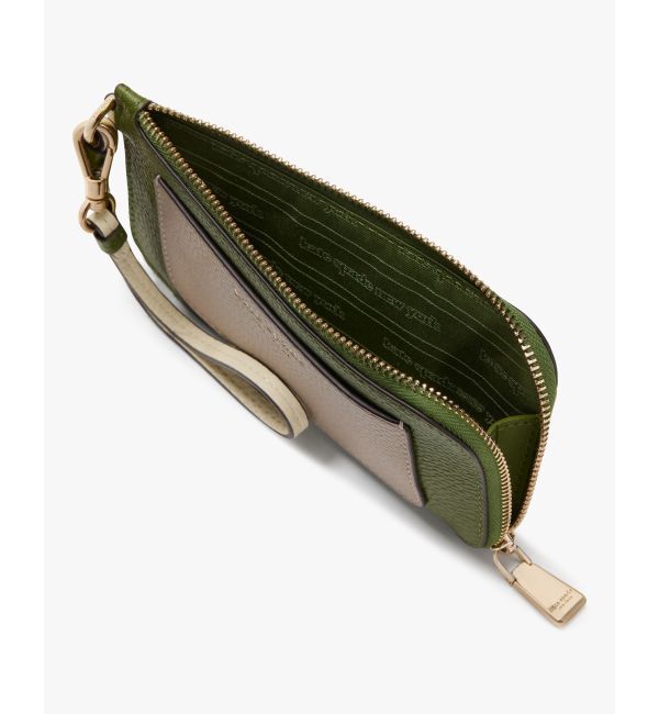 kate spade new york「アヴァ カラーブロックド コイン カード ケース リスレット」|ストラップ|