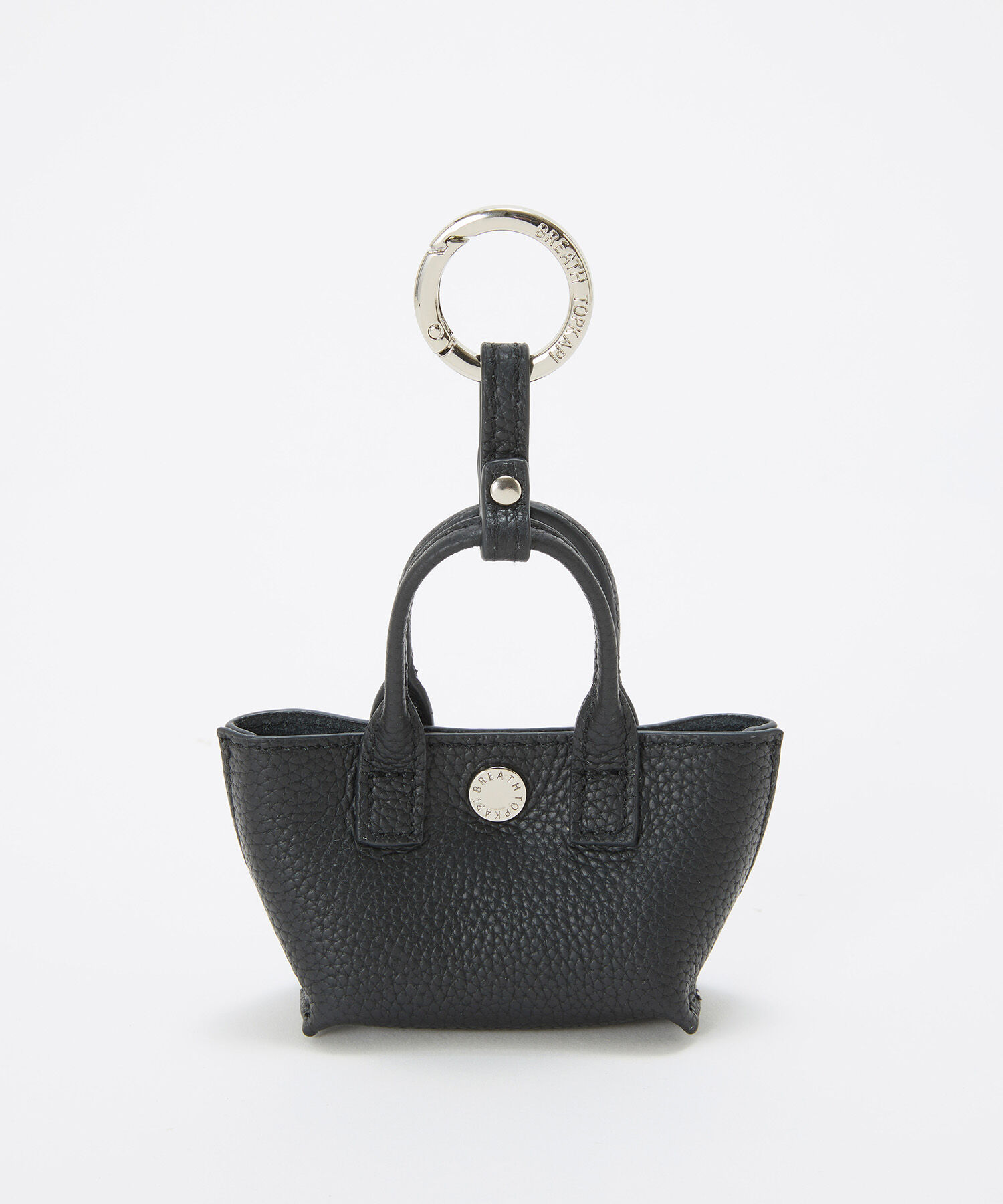 TOPKAPI BREATH「【Breath TOPKAPI】ELAN エラン シュリンクレザー トート型チャーム 」|ストラップ|