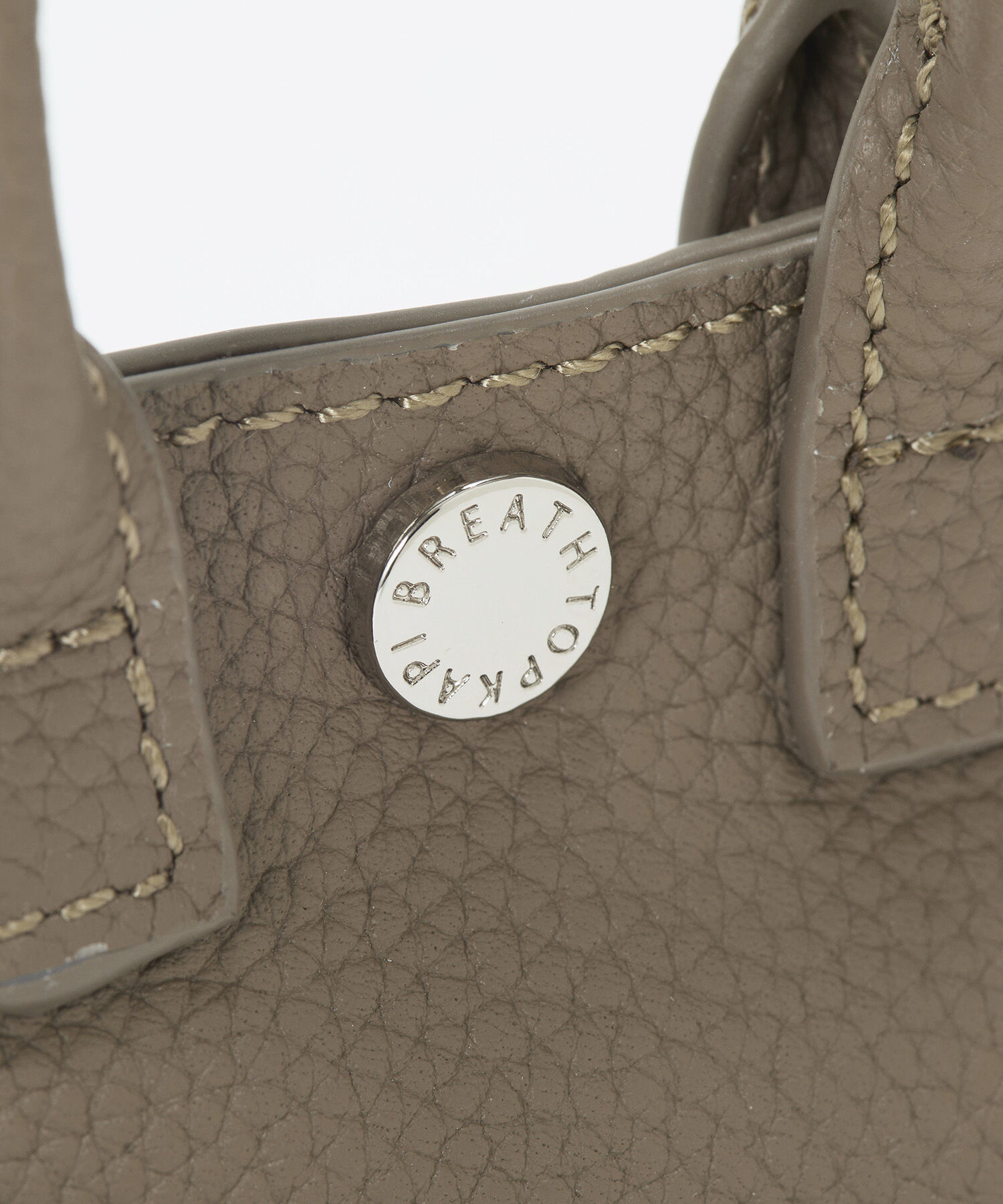 TOPKAPI BREATH「【Breath TOPKAPI】ELAN エラン シュリンクレザー トート型チャーム 」|ストラップ|