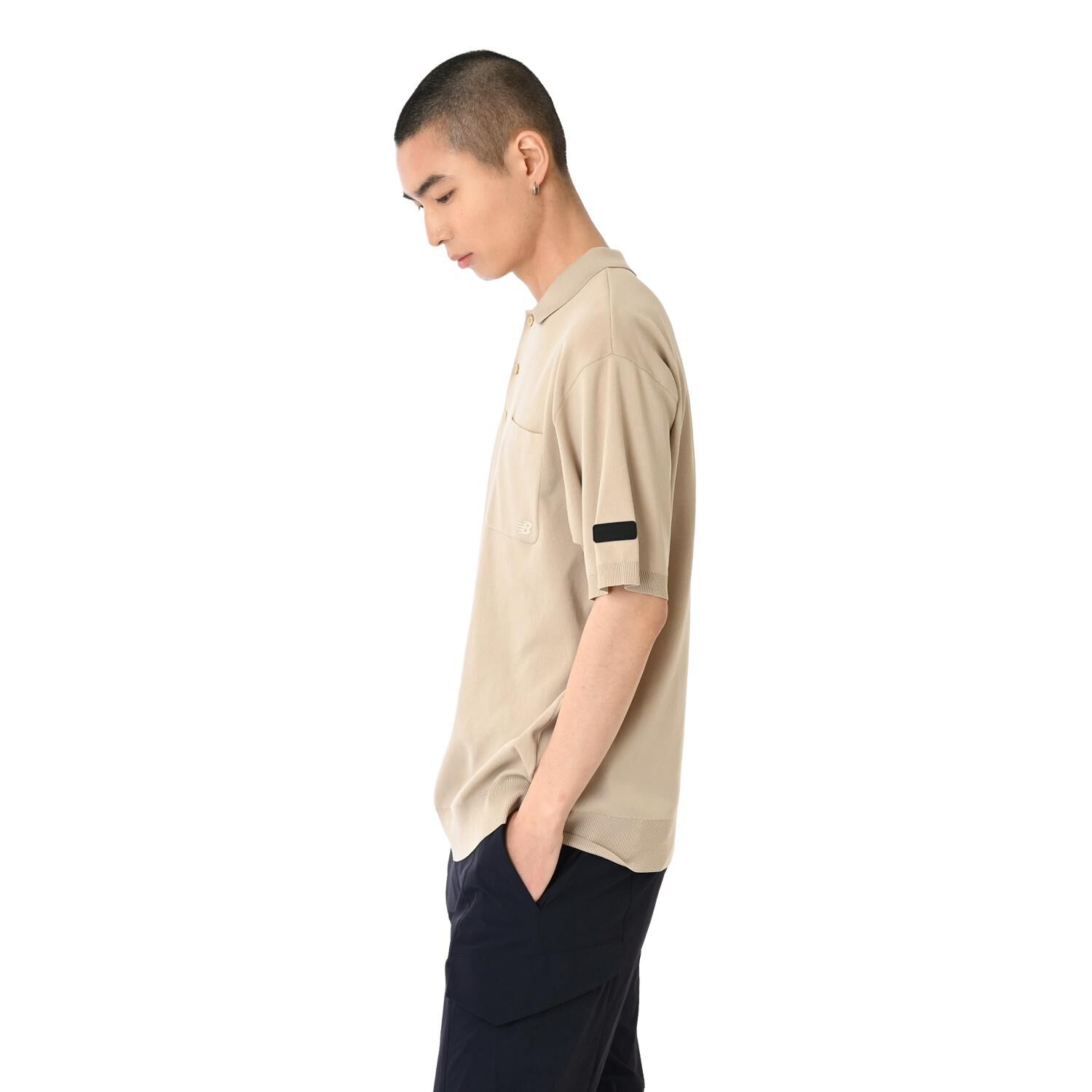 NEW BALANCE 「【NEW BALANCEｳｪｱ】M ﾆｯﾄﾎﾟﾛｼｬﾂ」|Tシャツ・カットソー|