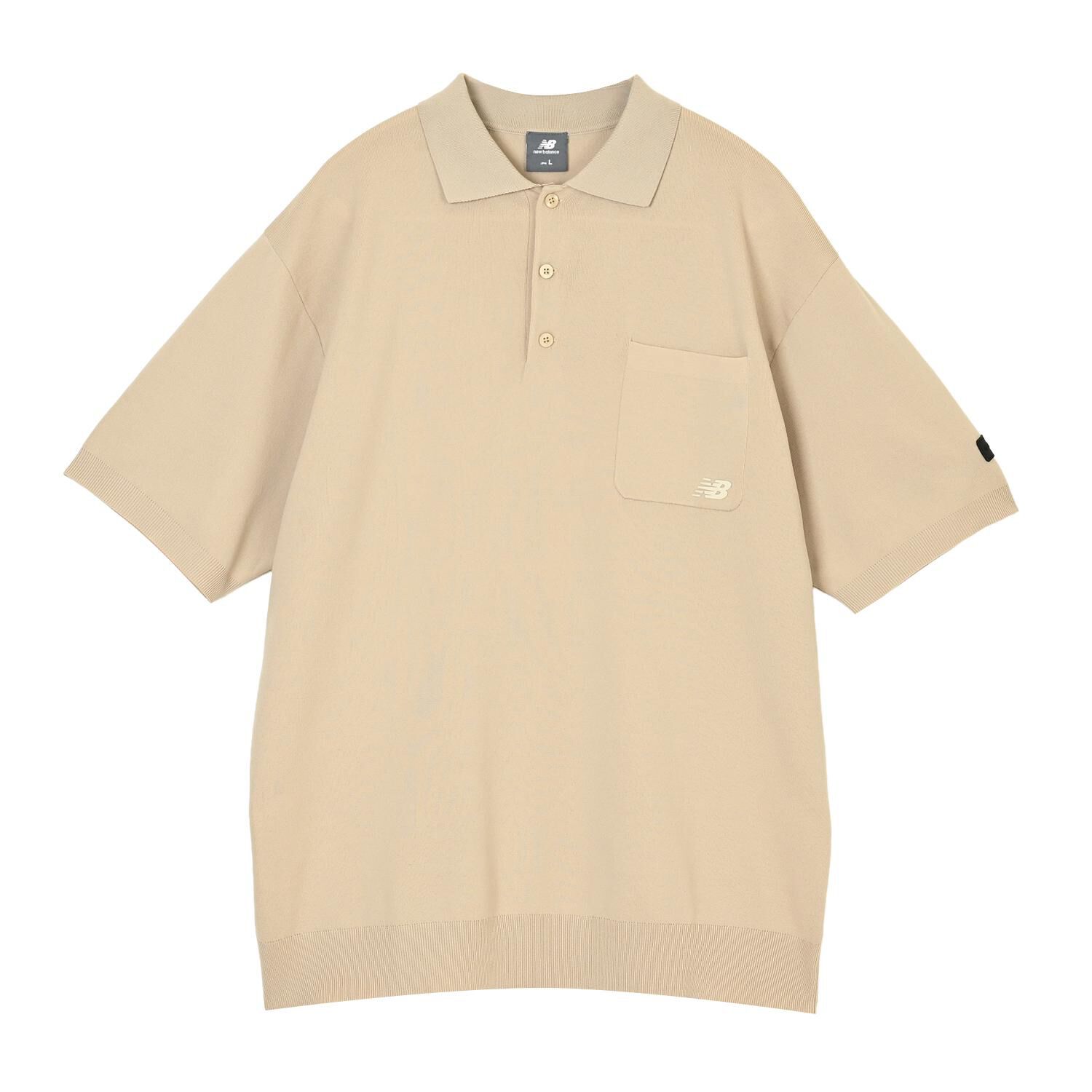 NEW BALANCE 「【NEW BALANCEｳｪｱ】M ﾆｯﾄﾎﾟﾛｼｬﾂ」|Tシャツ・カットソー|