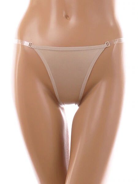 PEAK&PINE「【抗菌】クリアレギュラー丈アンダーショーツ」|インナー|ベージュ