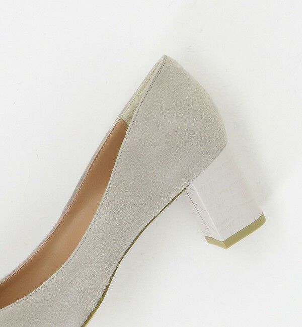 ODETTE E ODILE「ポインテッドブロックヒール パンプス55&darr;&uarr;」|パンプス|