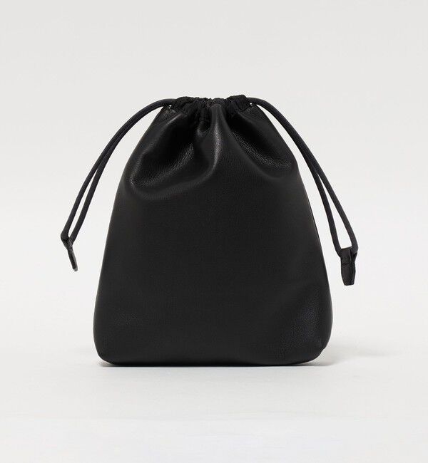 UNITED ARROWS「UNFINISHED LEATHER PURSE/アンフィニッシュドレザー 巾着バッグ」|その他|