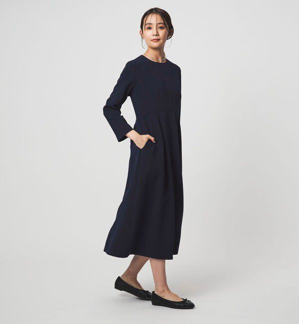 UNITED ARROWS green label relaxing「［size SHORTあり］ソデレース 2WAY ワンピース」|ワンピース|