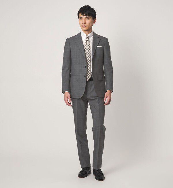 UNITED ARROWS green label relaxing「REDA グレンチェック 3B HXD スーツジャケット」|スーツ|