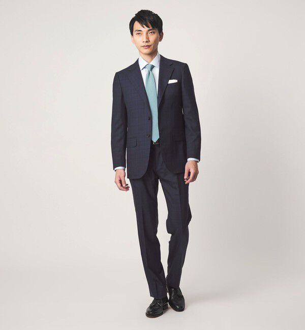 UNITED ARROWS green label relaxing「REDA グレンチェック 3B HXD スーツジャケット」|スーツ|