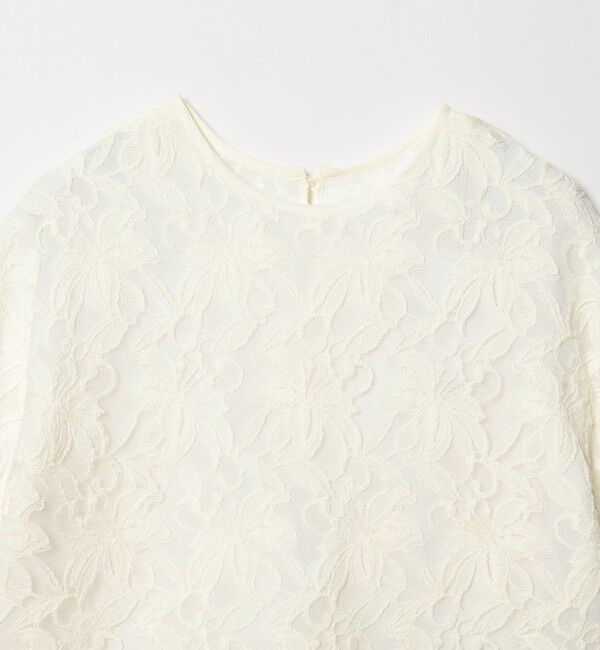 EMMEL REFINES「＜EMMEL REFINES＞EM シシュウレース 2WAY ブラウス」|シャツ・ブラウス|