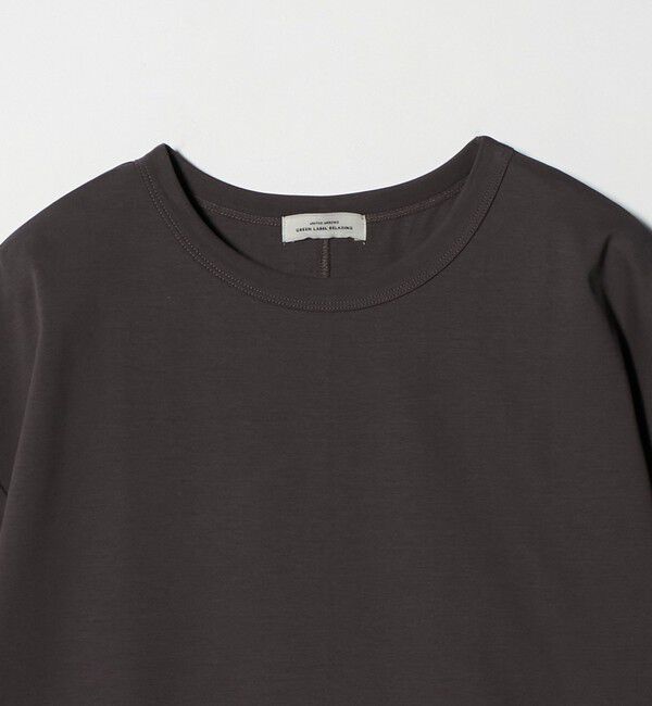UNITED ARROWS green label relaxing「クロップド ポンチ Tシャツ」|Tシャツ・カットソー|