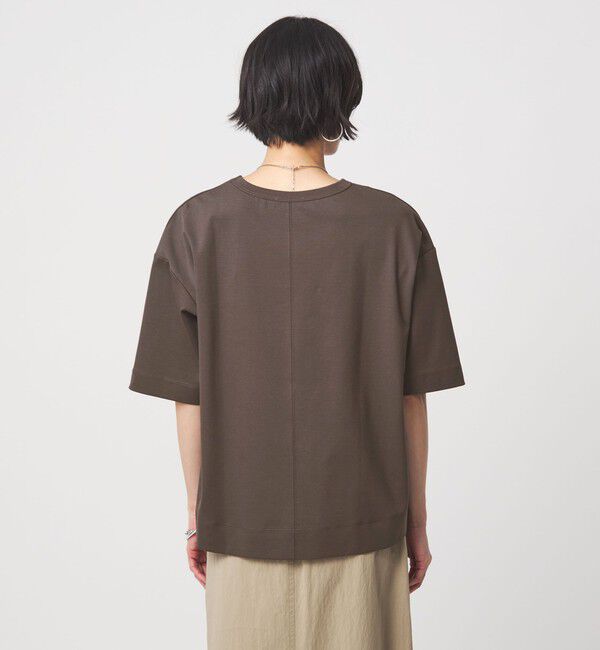 UNITED ARROWS green label relaxing「クロップド ポンチ Tシャツ」|Tシャツ・カットソー|