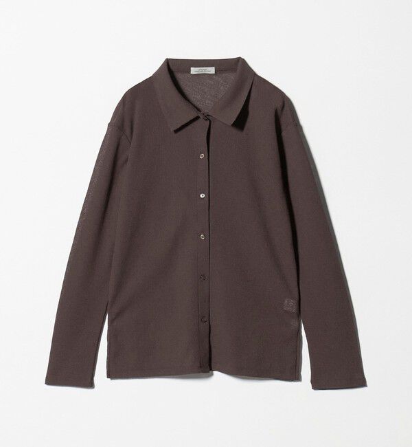 UNITED ARROWS green label relaxing「シアー サーマル ポロカーディガン」|カーディガン|