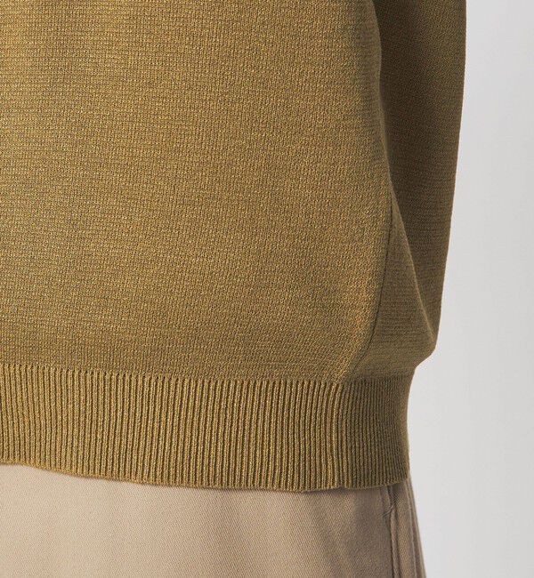 UNITED ARROWS green label relaxing「BREEZY ペーパー 半袖 クルーネック ニット Tシャツ -ハンドウォッシャブル・抗菌・通気性-」|Tシャツ・カットソー|
