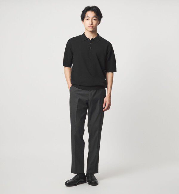 UNITED ARROWS green label relaxing「タック ピケ ニット ポロシャツ -ウォッシャブル-」|ポロシャツ|
