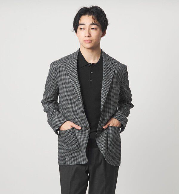 UNITED ARROWS green label relaxing「タック ピケ ニット ポロシャツ -ウォッシャブル-」|ポロシャツ|