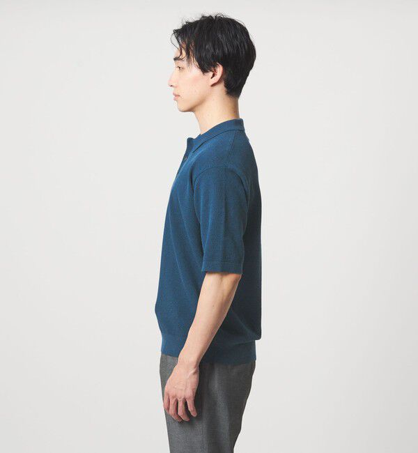 UNITED ARROWS green label relaxing「タック ピケ ニット ポロシャツ -ウォッシャブル-」|ポロシャツ|