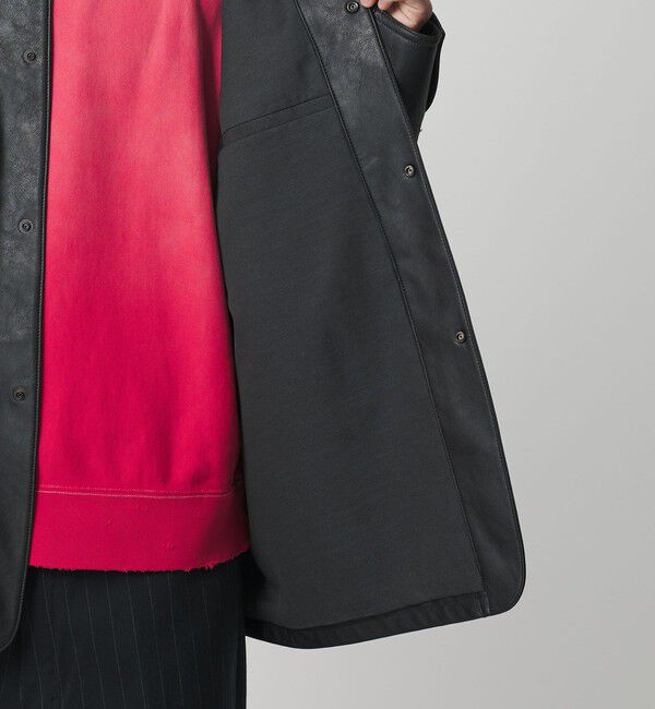 MONKEY TIME「レザーライク カバーオール」|その他|