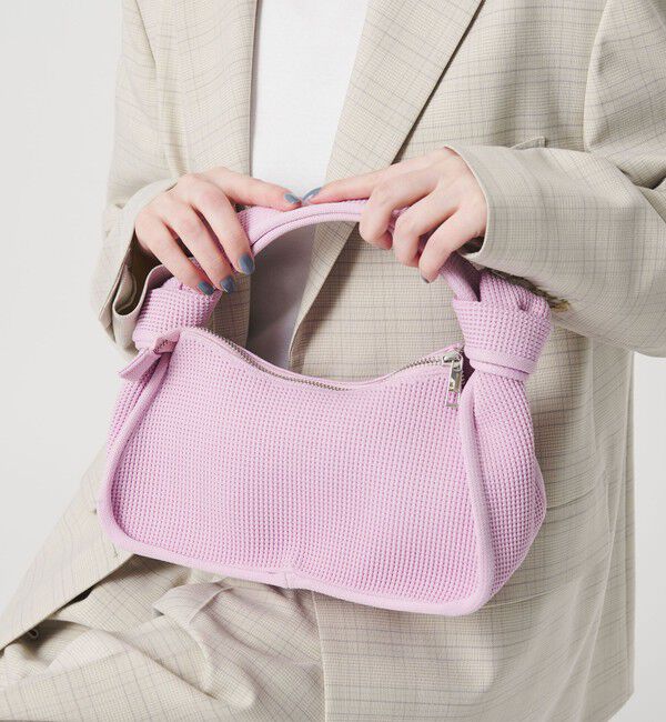 BEAUTY&YOUTH UNITED ARROWS「ワッフル タイ ショルダーバッグ」|ショルダー・メッセンジャー|LT.PINK
