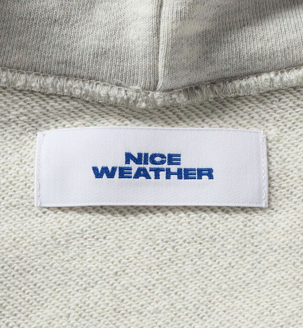 NICE WEATHER「＜NICE WEATHER＞スウェットフーディ」|パーカー|