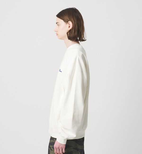 NICE WEATHER「＜NICE WEATHER＞ロゴ クルーネック スウェットプルオーバー」|Tシャツ・カットソー|