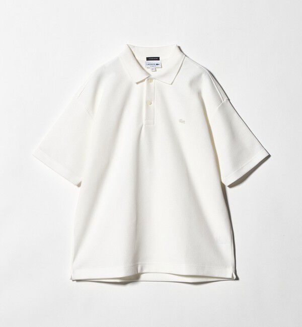 BEAUTY&YOUTH UNITED ARROWS「＜LACOSTE for BEAUTY&YOUTH＞ワントーン ポロシャツ」|ポロシャツ|WHITE