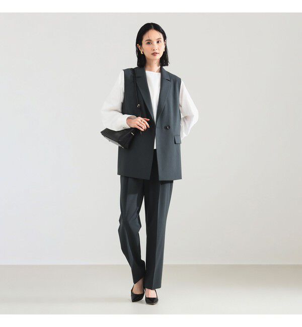 Demi-Luxe BEAMS 「トロピカル 1タック パンツ」|チノ|