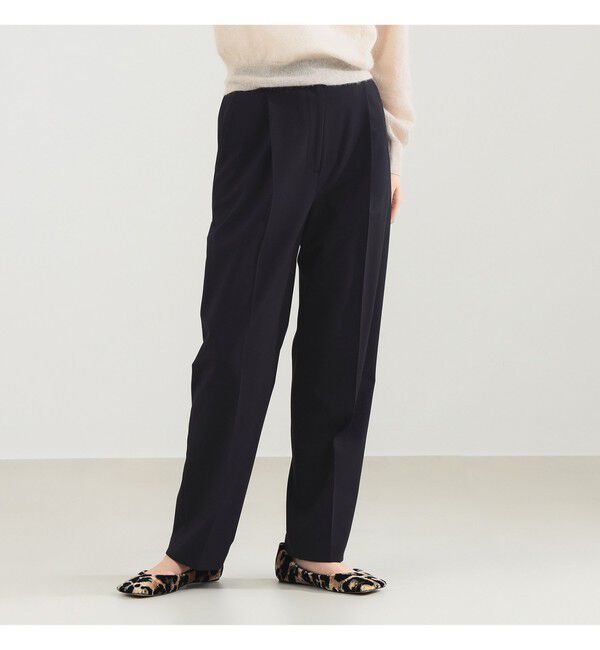 Demi-Luxe BEAMS 「トロピカル 1タック パンツ」|チノ|