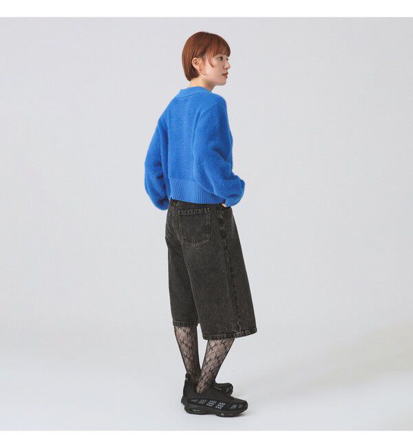 Ray BEAMS 「フェザー シャギー スキッパー ニット」|ニット・セーター|