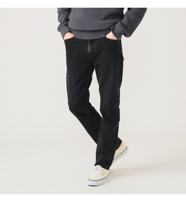 BEAMS「【別注】RED CARD TOKYO / Rhythm Zip 25FW」|デニム|CLEAN_BLACK