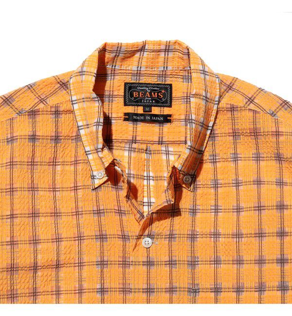 BEAMS PLUS「Open B.D. Nylon Airy Plaid」|シャツ・ブラウス|