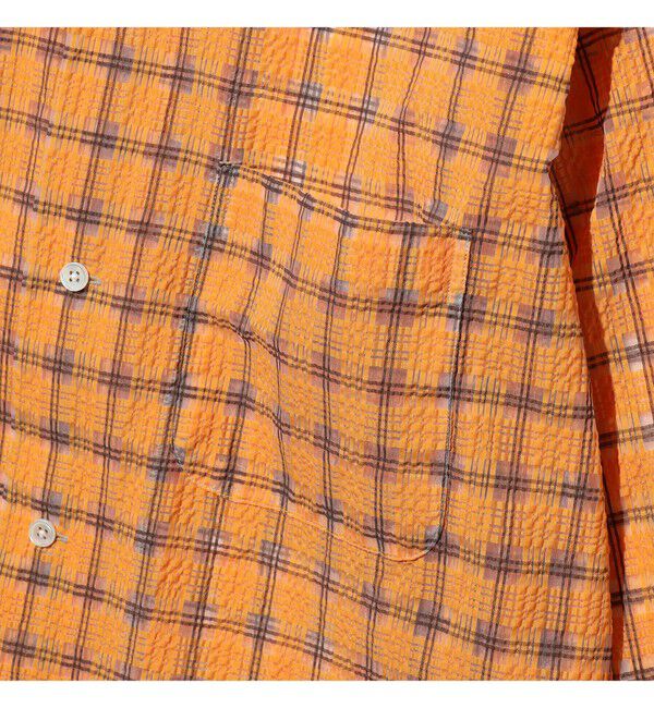 BEAMS PLUS「Open B.D. Nylon Airy Plaid」|シャツ・ブラウス|