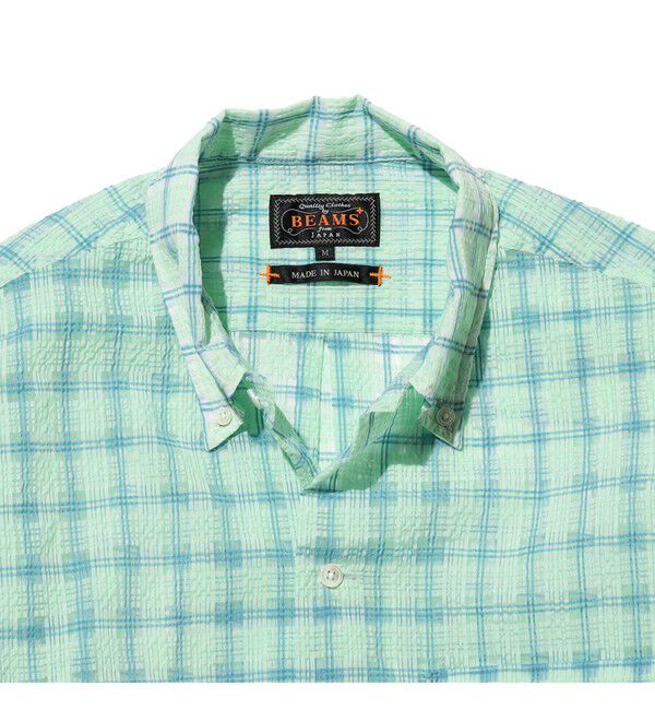 BEAMS PLUS「Open B.D. Nylon Airy Plaid」|シャツ・ブラウス|