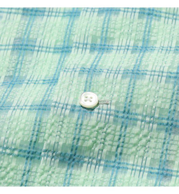 BEAMS PLUS「Open B.D. Nylon Airy Plaid」|シャツ・ブラウス|