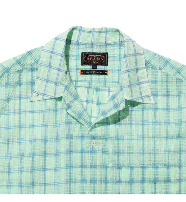 BEAMS PLUS「Open B.D. Nylon Airy Plaid」|シャツ・ブラウス|