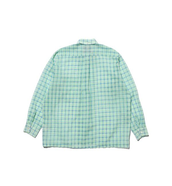 BEAMS PLUS「Open B.D. Nylon Airy Plaid」|シャツ・ブラウス|