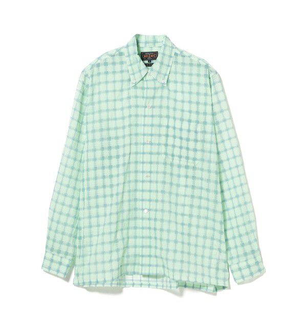 BEAMS PLUS「Open B.D. Nylon Airy Plaid」|シャツ・ブラウス|