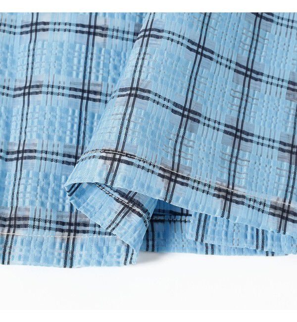 BEAMS PLUS「Open B.D. Nylon Airy Plaid」|シャツ・ブラウス|