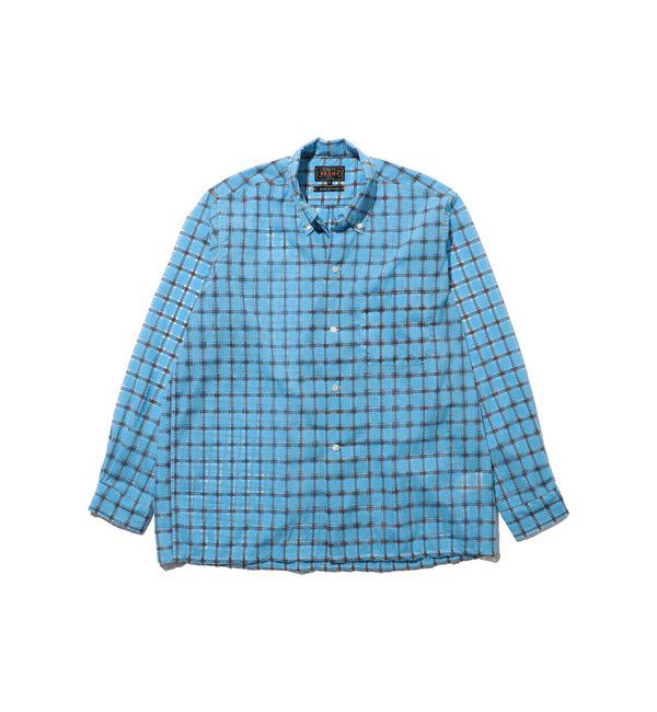 BEAMS PLUS「Open B.D. Nylon Airy Plaid」|シャツ・ブラウス|