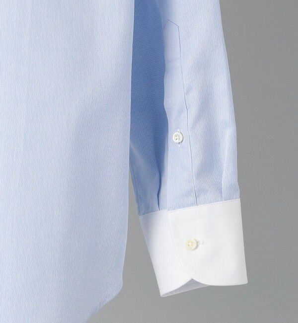 SHIPS「SHIPS: イージーアイロン ワイドカラー  クレリック シャツ」|シャツ・ブラウス|