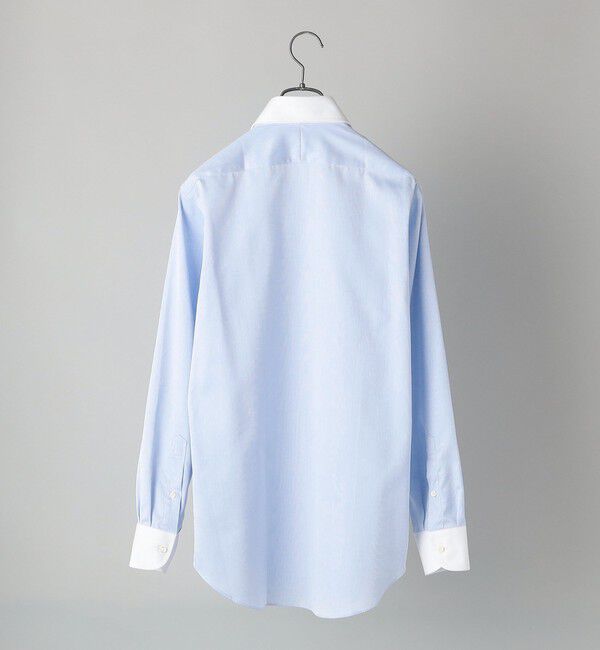 SHIPS「SHIPS: イージーアイロン ワイドカラー  クレリック シャツ」|シャツ・ブラウス|