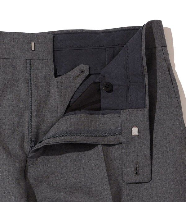 SHIPS「Southwick Gate Label: ノープリーツ ウール トラウザーズ」|スラックス|