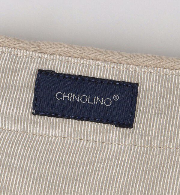 SHIPS「INCOTEX: リネン 無地 パンツ」|チノ|