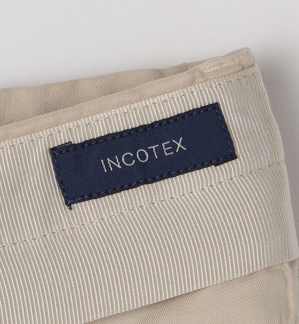 SHIPS「INCOTEX: リネン 無地 パンツ」|チノ|