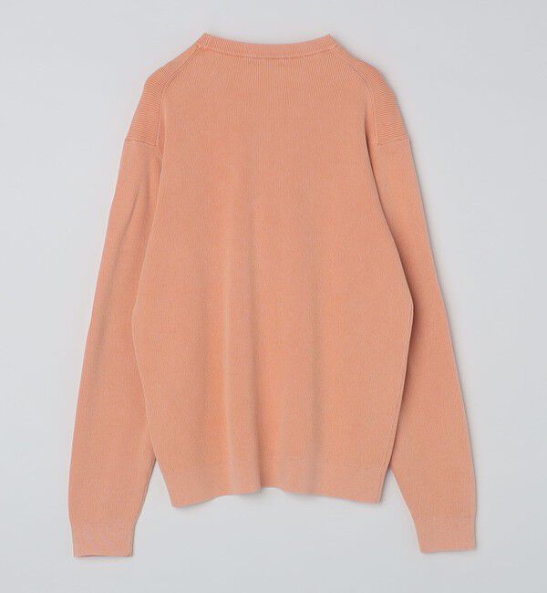 SHIPS「SHIPS: 14ゲージ 畦編み サンフェード コットン クルーネック ニット」|ニット・セーター|