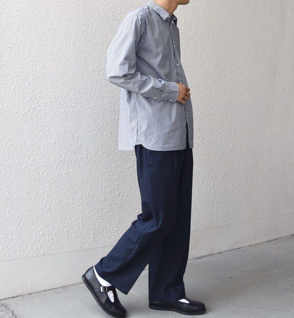 SHIPS any「SHIPS any: ストライプ / ソリッド リラックス レギュラーカラー シャツ 26SS◇」|シャツ・ブラウス|