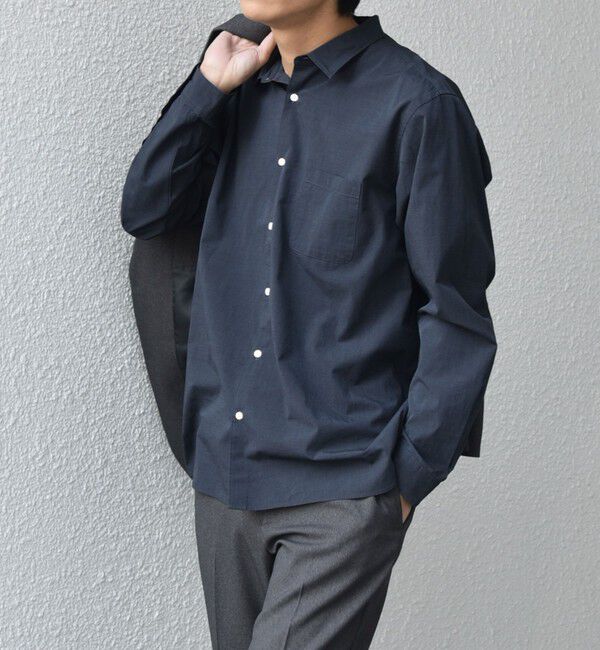 SHIPS any「SHIPS any: ストライプ / ソリッド リラックス レギュラーカラー シャツ 26SS◇」|シャツ・ブラウス|