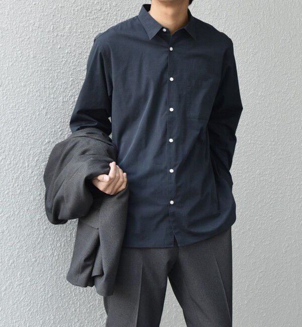 SHIPS any「SHIPS any: ストライプ / ソリッド リラックス レギュラーカラー シャツ 26SS◇」|シャツ・ブラウス|