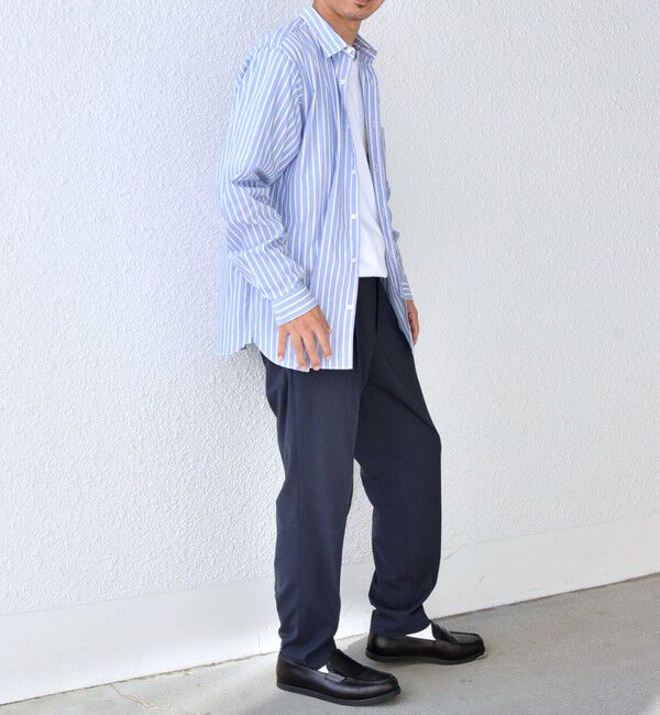 SHIPS any「SHIPS any: ストライプ / ソリッド リラックス レギュラーカラー シャツ 26SS◇」|シャツ・ブラウス|