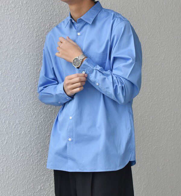 SHIPS any「SHIPS any: ストライプ / ソリッド リラックス レギュラーカラー シャツ 26SS◇」|シャツ・ブラウス|