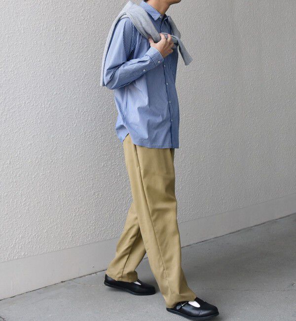 SHIPS any「SHIPS any: ストライプ / ソリッド リラックス レギュラーカラー シャツ 26SS◇」|シャツ・ブラウス|